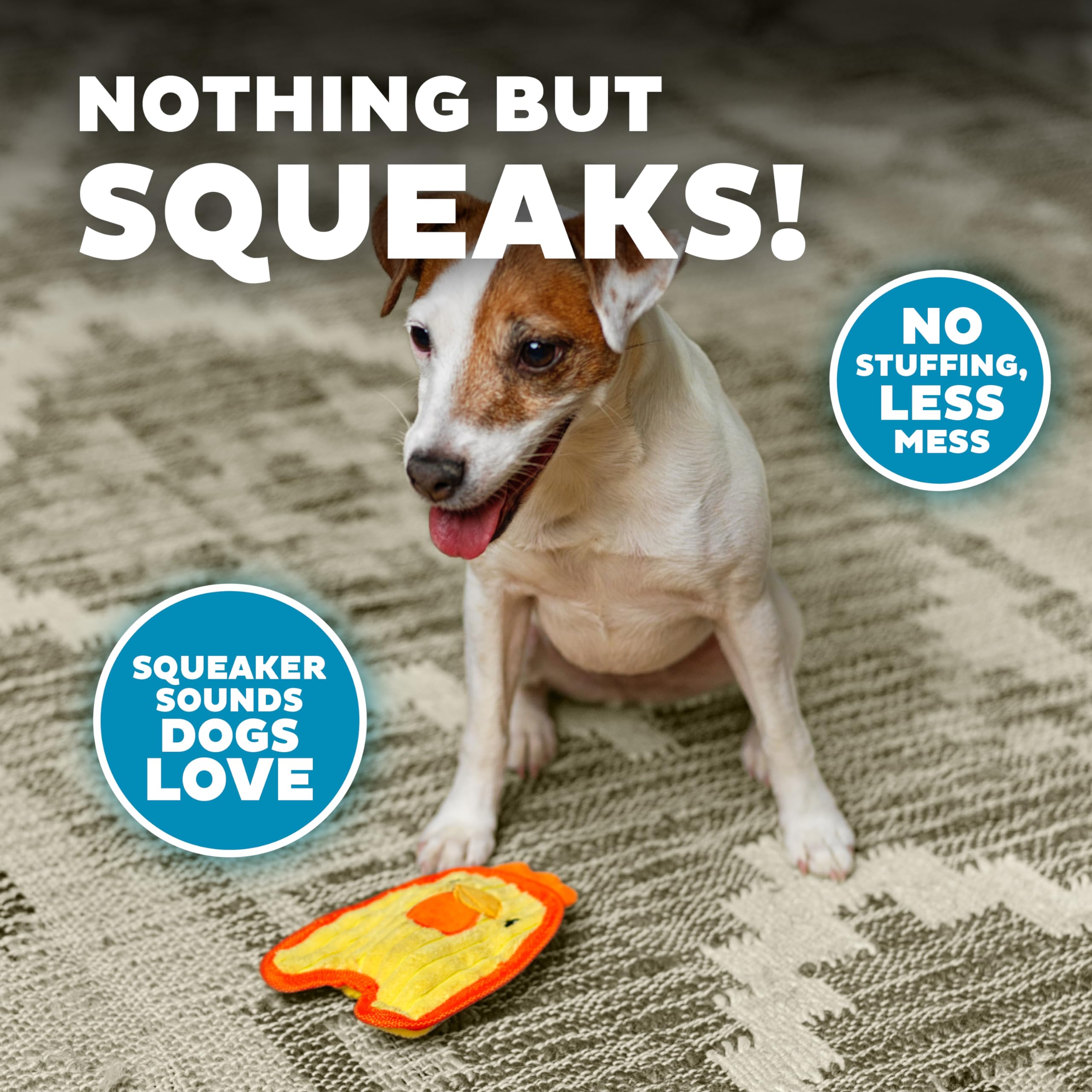 Foto 5 pulgar | Juguete Para Perros Outward Hound Durablez Tough Plush Chicken Xs - Venta Internacional.