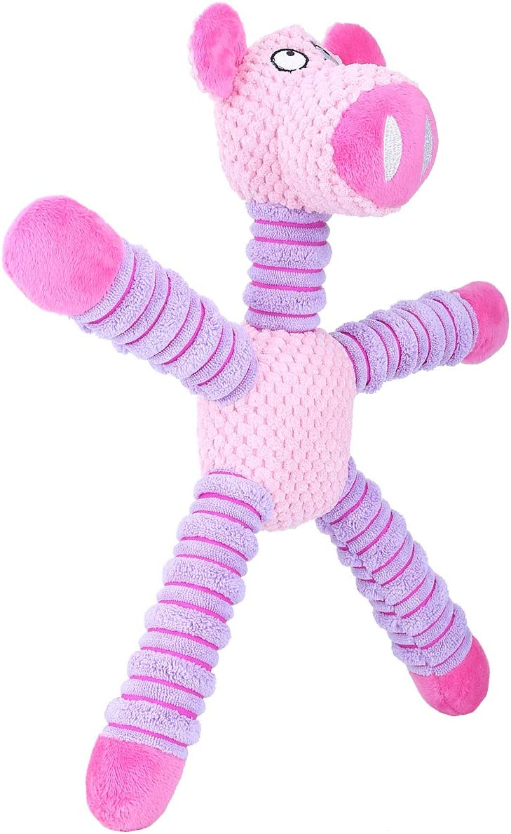 Juguete De Peluche Para Perros Huoguo Squeaky, 35 Cm, Rojo, Para Cachorros Pequeños Y Medianos - Venta Internacional.