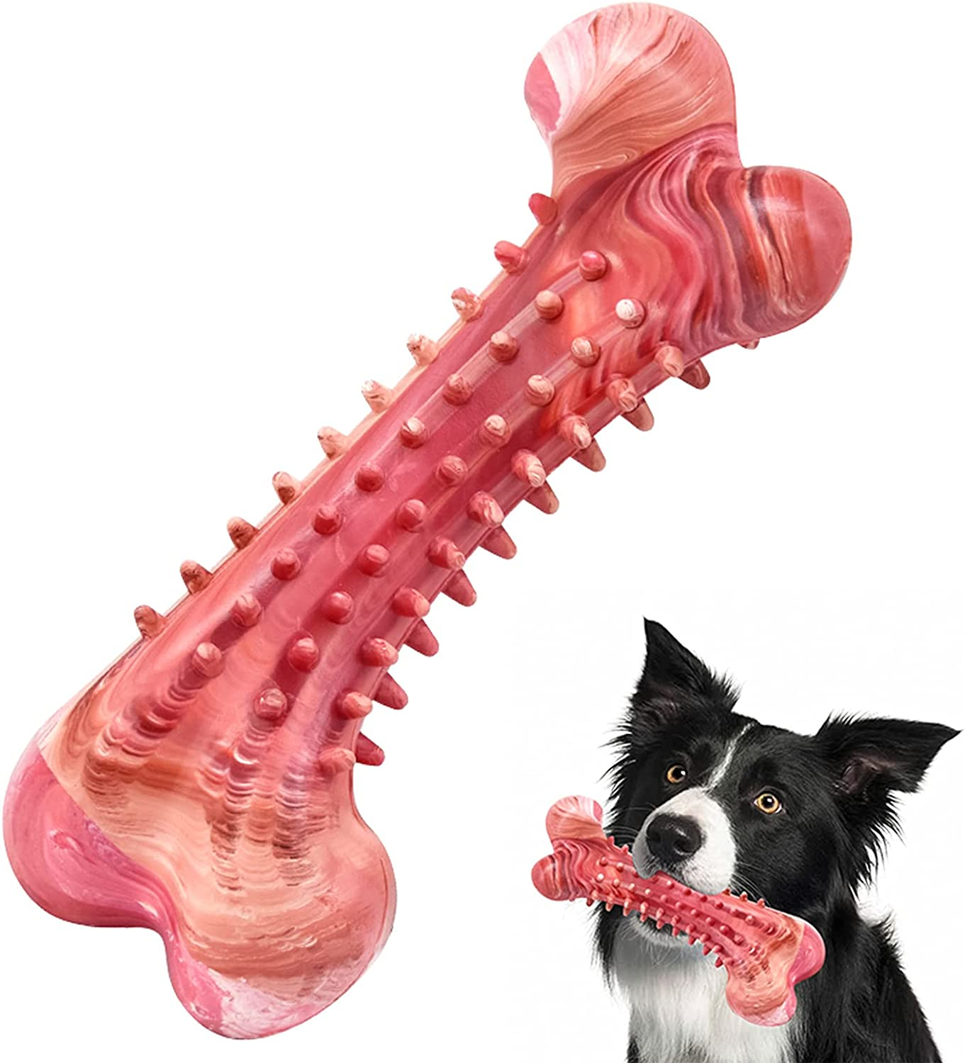 Juguete Masticable Para Perros Huoguo Lisjoy De Caucho Natural Para Tamaño Mediano/grande D - Venta Internacional.