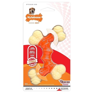 Foto 1 | Juguete Para Perros Huoguo Dura Chew Double Bend Wolf Con Sabor A Tocino - Venta Internacional.