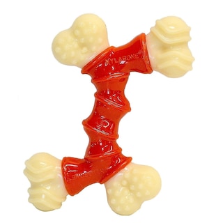 Foto 3 | Juguete Para Perros Huoguo Dura Chew Double Bend Wolf Con Sabor A Tocino - Venta Internacional.