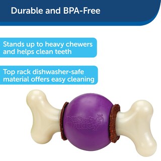 Foto 3 | Toy Petsafe Busy Buddy Bouncy Bone Para Perros, Color Morado, Pequeño - Venta Internacional.