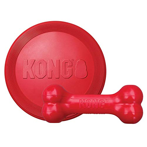 Foto 2 pulgar | Toy Kong Goodie Bone And Flyer Para Perros Grandes - Venta Internacional.