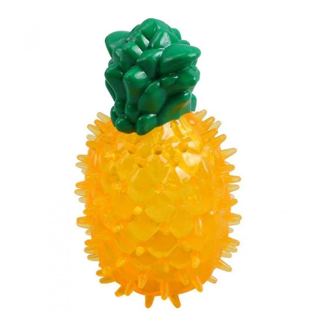 Juguete Para Perros Huoguo, Para Refrescar Los Dientes Molares, Con Forma De Fruta, Amarillo - Venta Internacional.