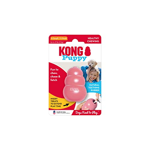 Foto 7 pulgar | Goma De Dentición Toy Kong Para Cachorros Extrapequeños, Color Rosa - Venta Internacional.