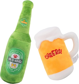 Foto 1 | Juego De Botellas De Vino Huoguo Squeaky De Dog Toy Para Cachorros En Proceso De Dentición - Venta Internacional.