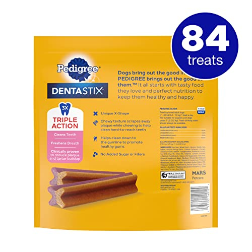 Foto 3 pulgar | Golosinas Dentales Para Perros Pedigree Dentastix Dual Flavor 510 Ml - Venta Internacional.