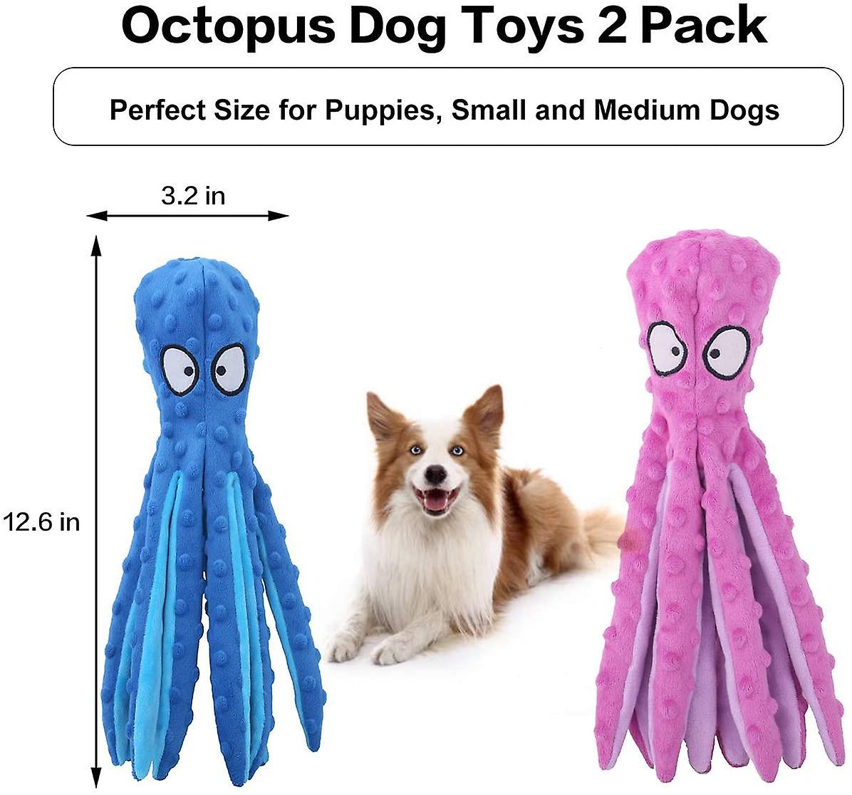 Foto 4 pulgar | Peluche Sin Arrugas Para Perros Squeaky Toy, Pulpo, Huoguo - Venta Internacional.