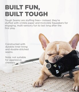 Foto 3 | Juguete De Peluche Para Perros Outward Hound Tough Seamz Panther, Tamaño Pequeño - Venta Internacional.