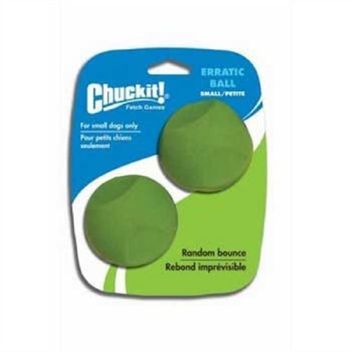 Foto 3 pulgar | Juguete Para Perros Chuckit! Eratic Ball, Tamaño Pequeño, Paquete De 2 - Venta Internacional.