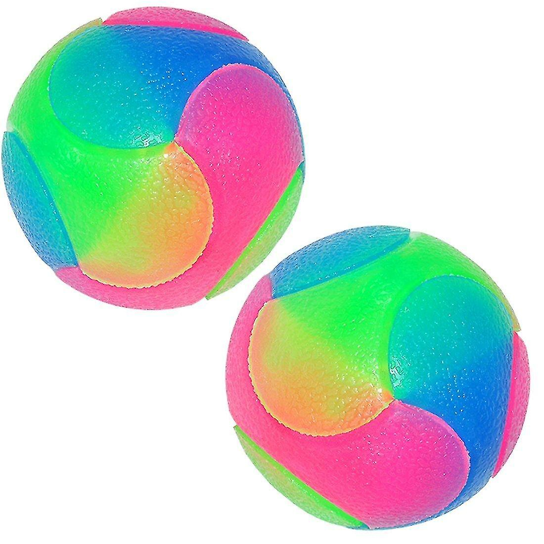 Foto 2 pulgar | Pelotas Para Perros Huoguo De Dog Toys, Iluminadas, Elásticas, Parpadeantes, 2 Unidades - Venta Internacional.