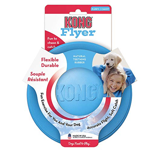 Foto 6 pulgar | Flying Disc Dog Toy Kong Puppy Flyer Para Cachorros Pequeños - Venta Internacional.