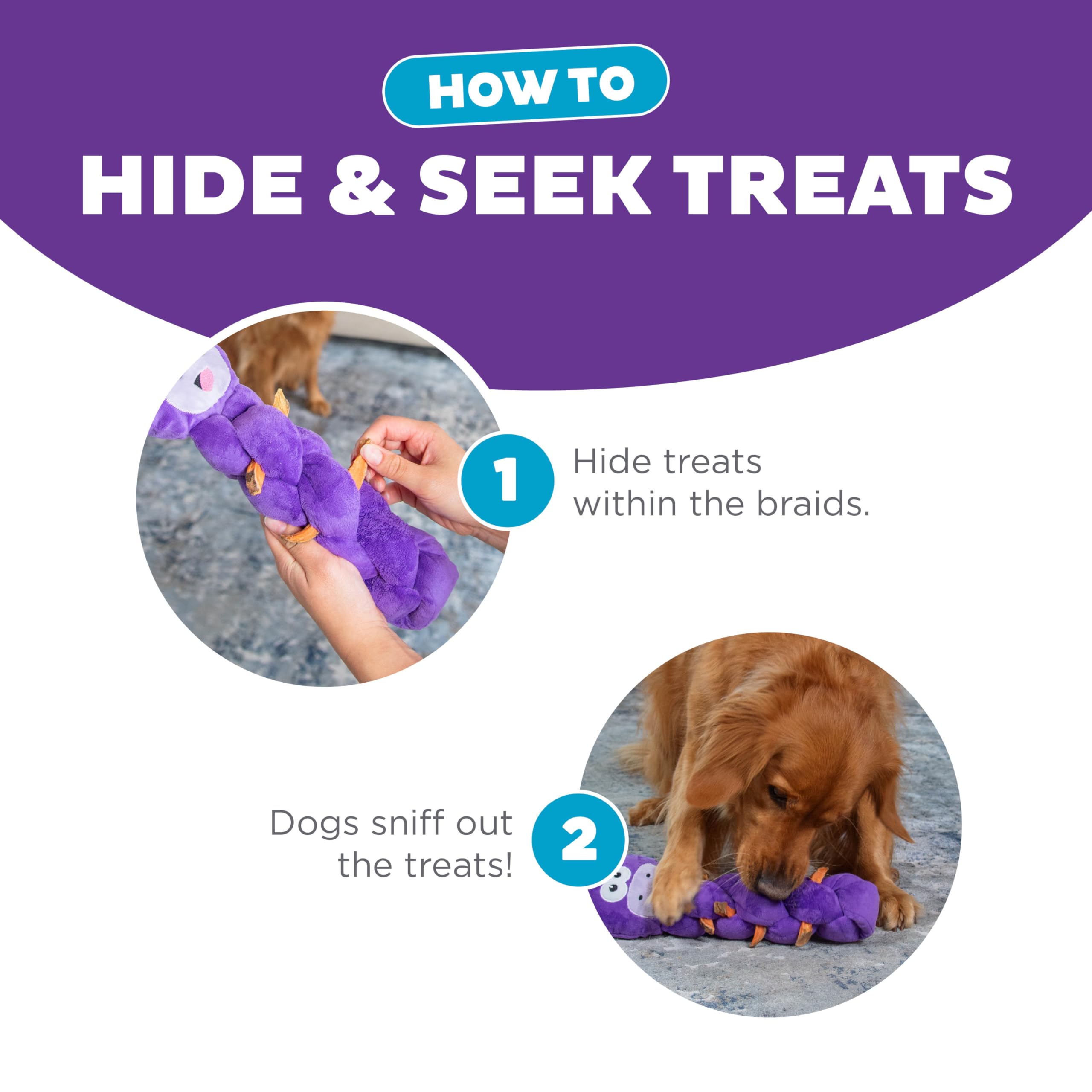 Foto 5 pulgar | Puzzle Para Perros Outward Hound Nina Ottosson Twistiez De Peluche - Venta Internacional.
