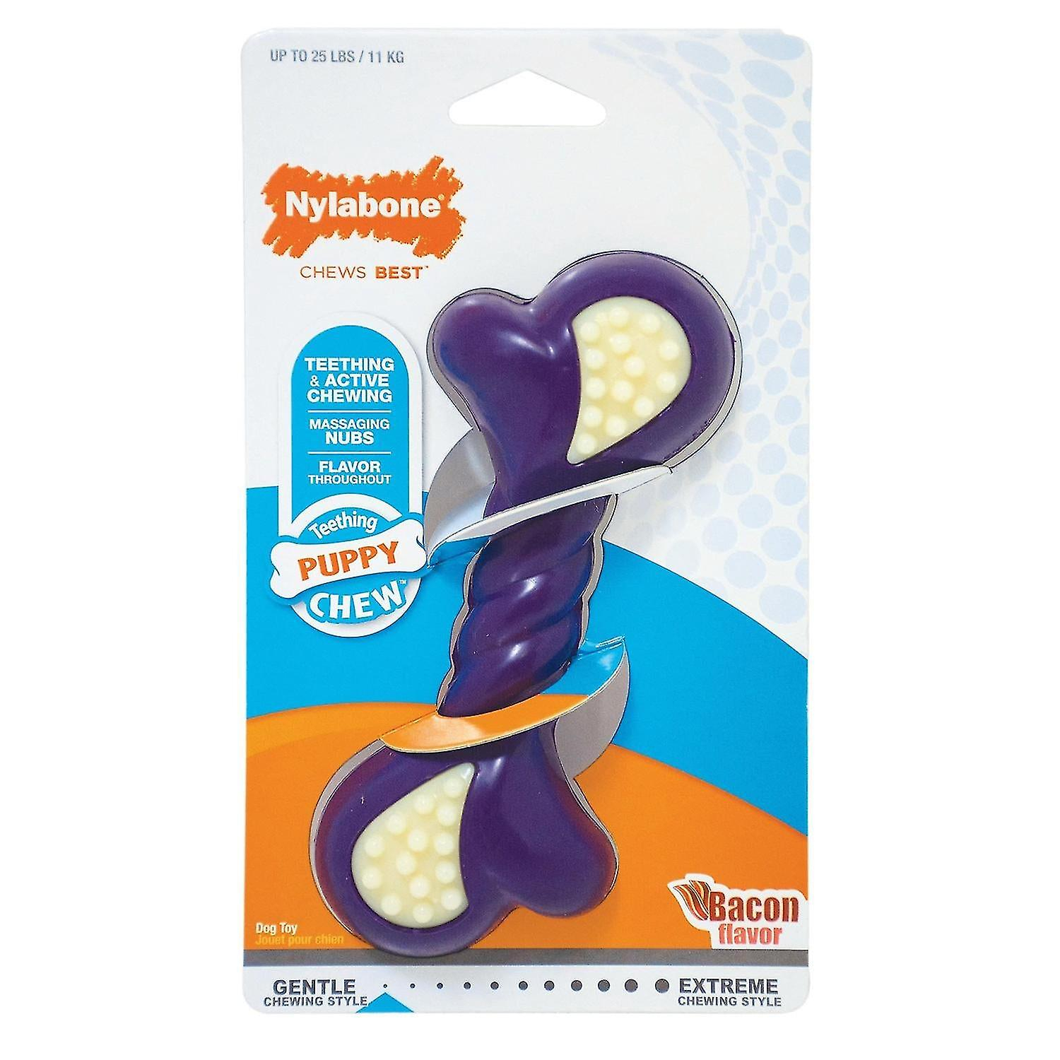 Foto 2 pulgar | Juguete Para Perros Huoguo Puppy Double Action Chew, Tamaño Regular - Venta Internacional.