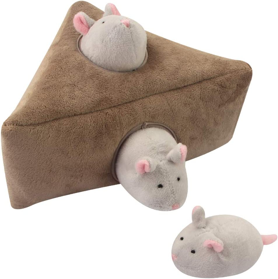 Juguete Interactivo Para Perros Huoguo Hide And Seek Con Ratones Chirriantes - Venta Internacional.
