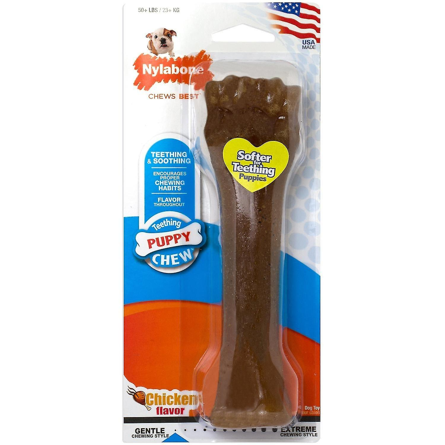 Foto 2 pulgar | Juguete Para Perros Huoguo Puppy Bone Souper Para Cachorros En Proceso De Dentición - Venta Internacional.