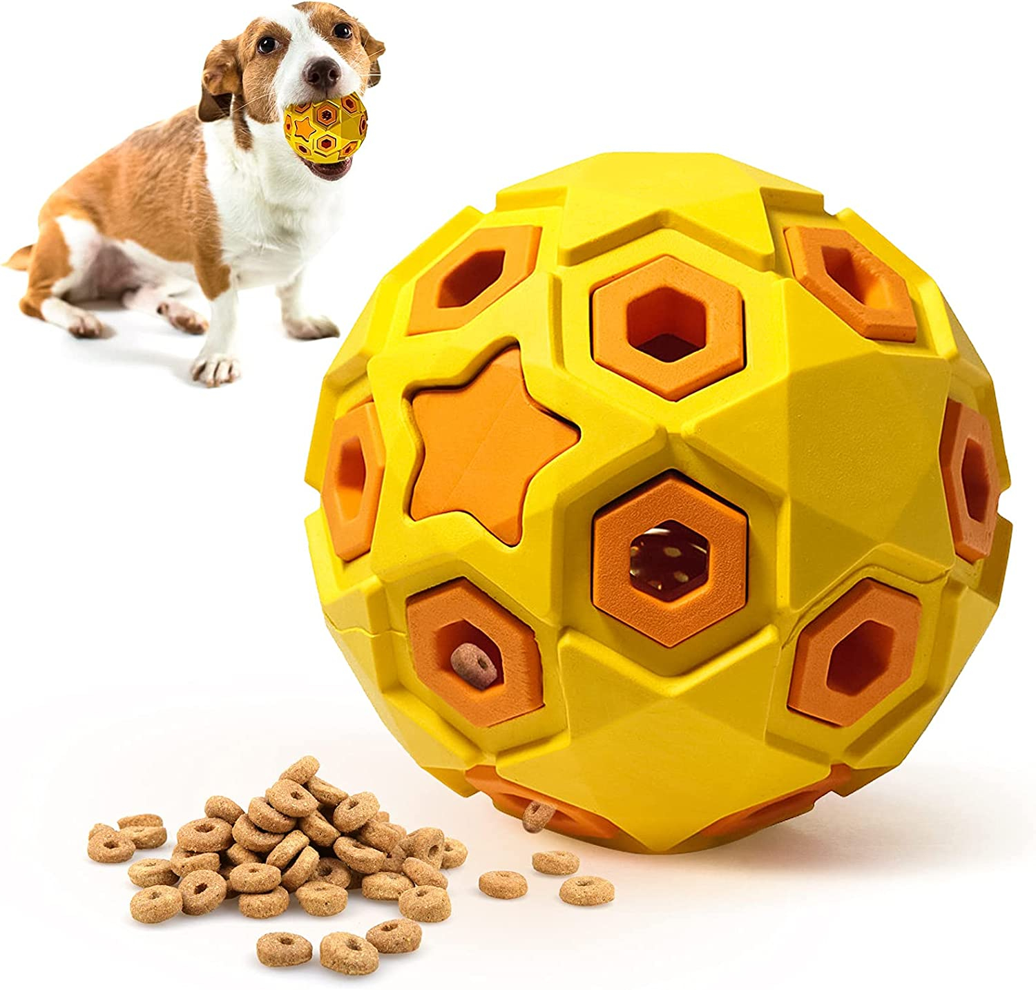 Foto 2 pulgar | Juguete Masticable Para Perros Huoguo Lisjoy, Bola Hueca Con Campana Para Medicamentos Pequeños - Venta Internacional.