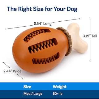 Foto 5 | Juguete Para Perros Petsafe Busy Buddy Chompin' Chicken Treat - Venta Internacional.