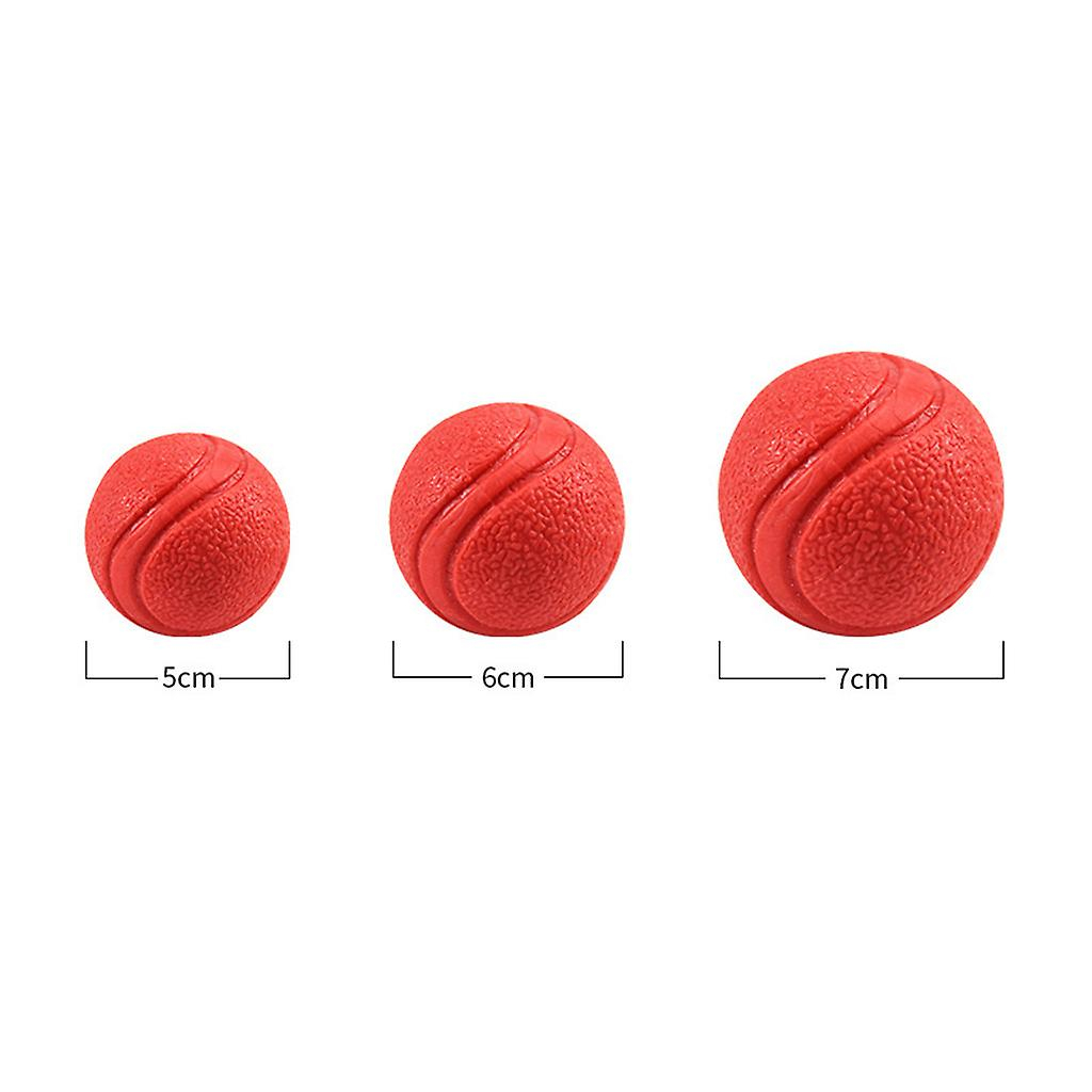 Foto 4 pulgar | Pelota De Goma Para Mascotas, Juguetes Para Entrenamiento, Masticar, Jugar, Buscar Y Morder - Venta Internacional.
