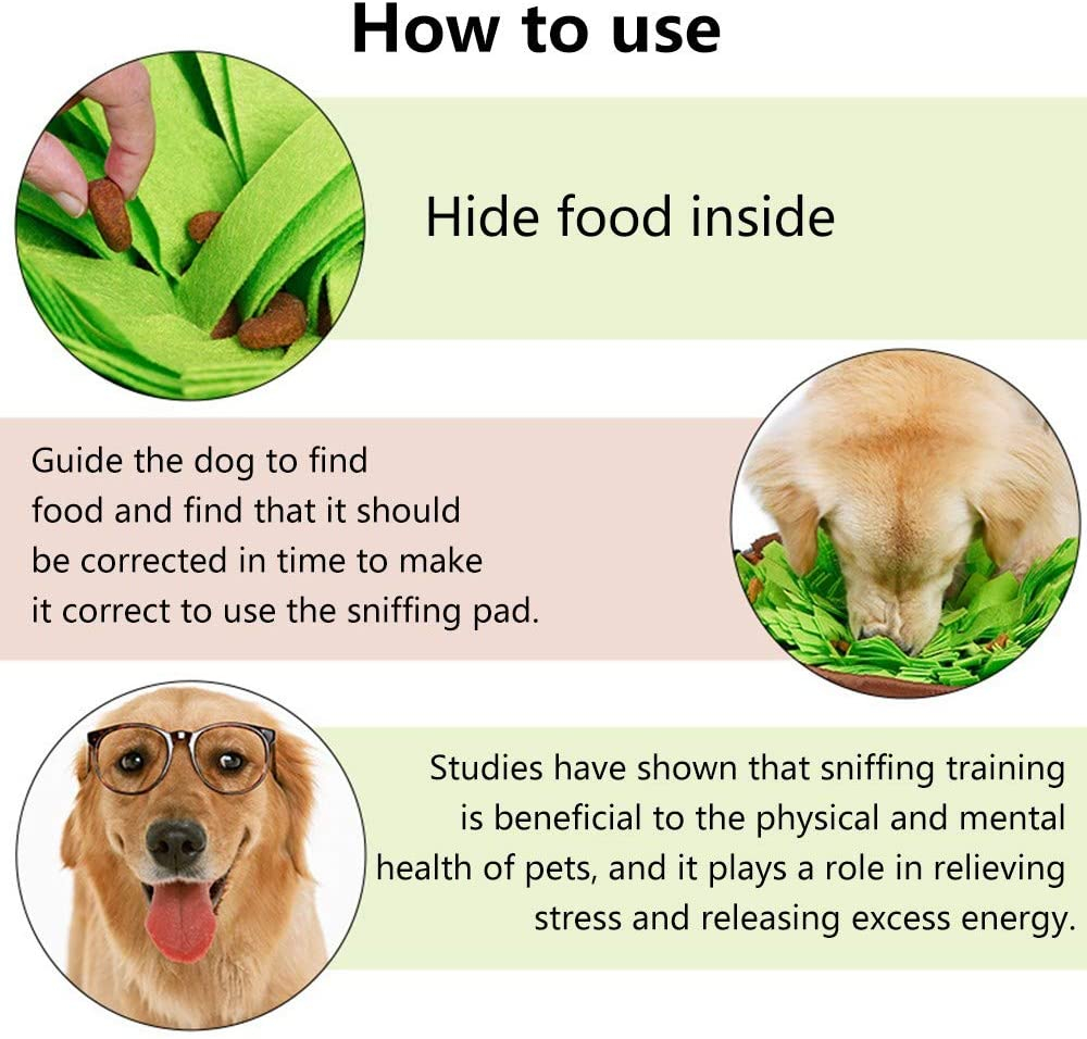 Foto 6 pulgar | Juguete Snuffle Mat Jieyou Para Oler Comida Para Perros - Venta Internacional.