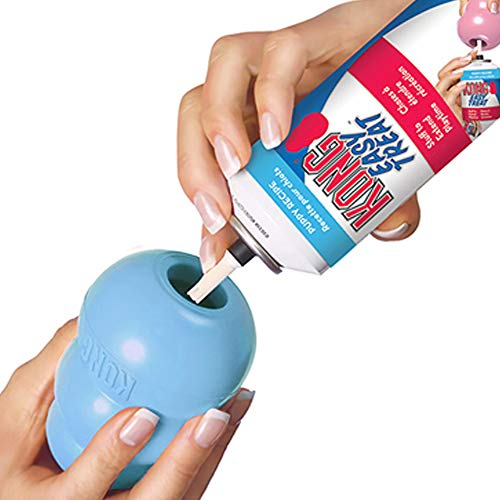 Foto 5 pulgar | Goma De Dentición Natural Toy Kong Puppy Para Cachorros Pequeños, Color Azul - Venta Internacional.