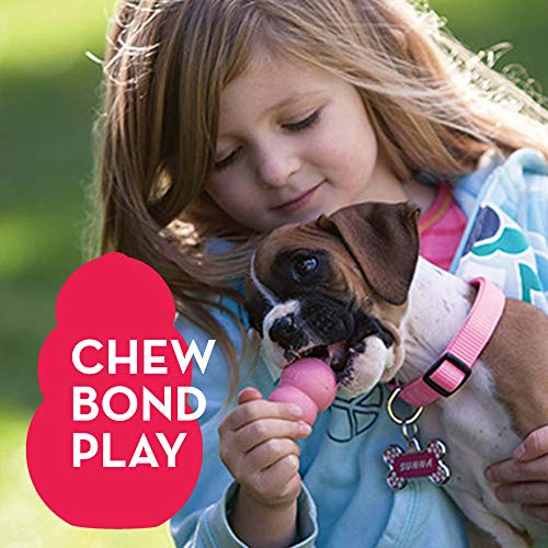 Foto 6 | Goma De Dentición Natural Toy Kong Puppy Para Cachorros Pequeños, Color Azul - Venta Internacional.