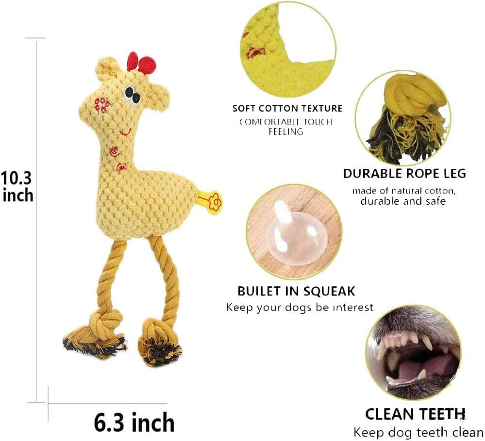 Juguete Para Perros Huoguo Soft Pup, Masticable, Con Sistema De Dentición Arrugado - Venta Internacional.