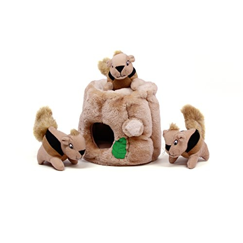 Foto 2 pulgar | Juguete De Peluche Para Perros Puzzle Outward Hound Hide A Squirrel, Tamaño Mediano - Venta Internacional.