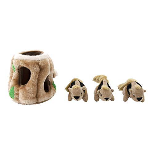 Foto 7 pulgar | Juguete De Peluche Para Perros Puzzle Outward Hound Hide A Squirrel, Tamaño Mediano - Venta Internacional.