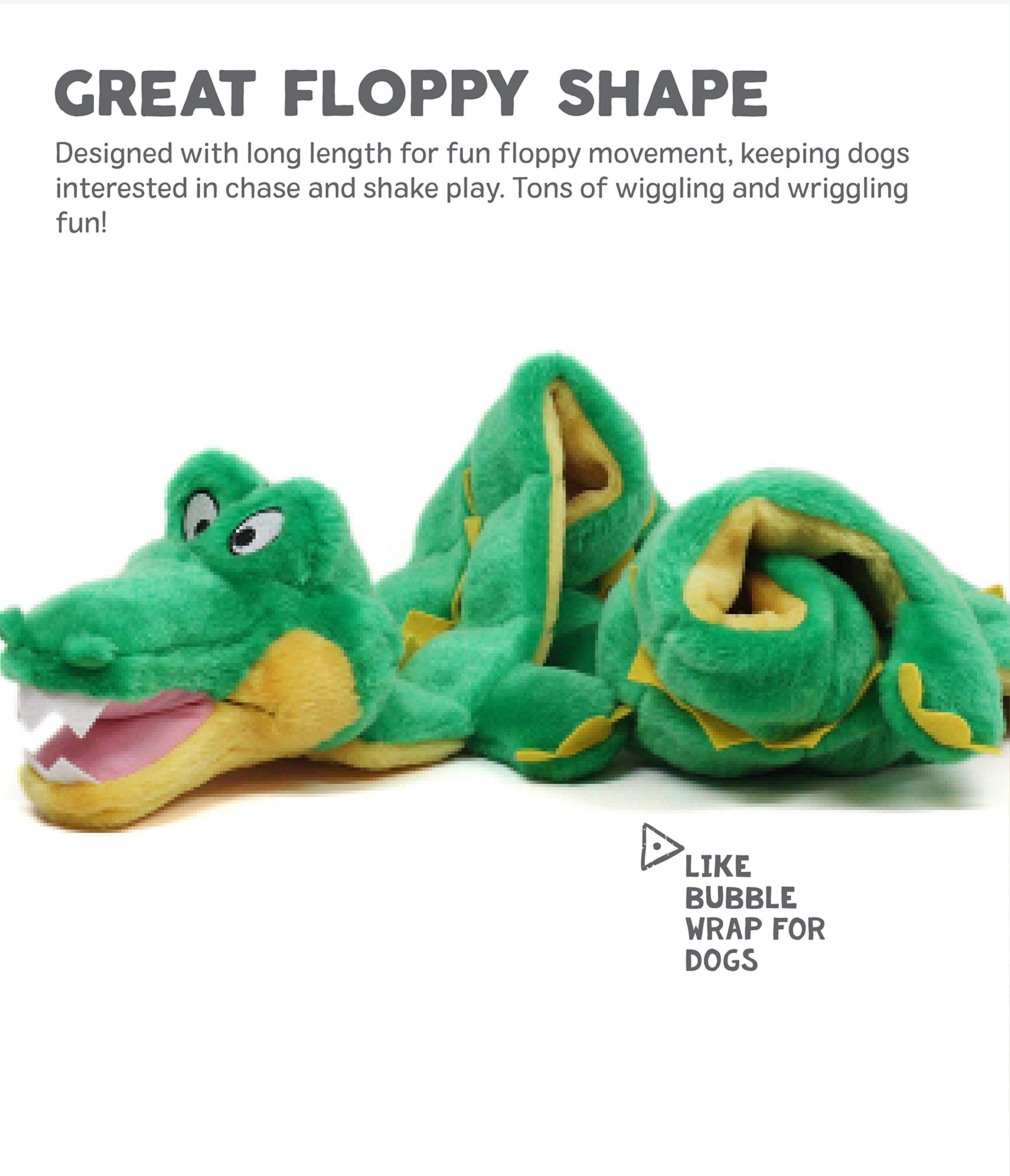 Foto 4 pulgar | Juguete Para Perros Outward Hound Squeaker Matz Plush Gator Small - Venta Internacional.