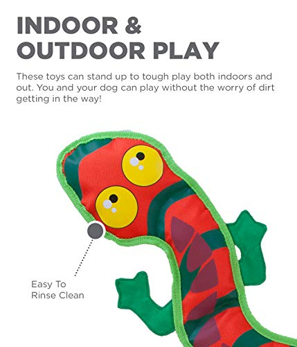 Foto 4 pulgar | Juguete Interactivo Para Perros Outward Hound Fire Biterz Gecko Plush - Venta Internacional.