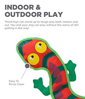 Foto 3 | Juguete Interactivo Para Perros Outward Hound Fire Biterz Gecko Plush - Venta Internacional.