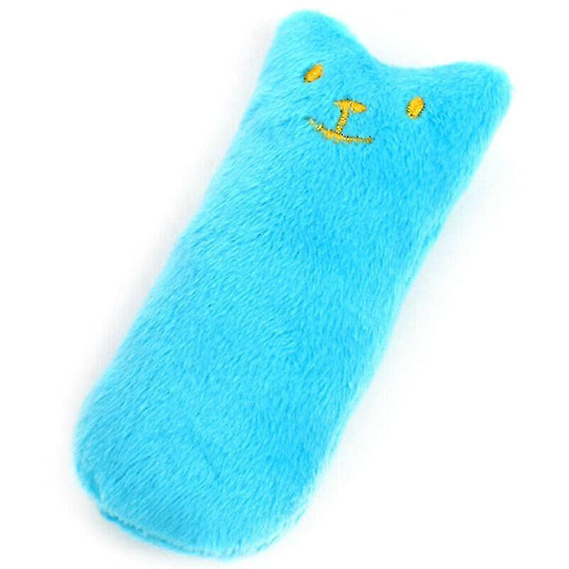 Almohada De Felpa Con Hierba Gatera Huoguo Para Perros, Juguete Masticable Para Mascotas, Azul - Venta Internacional.