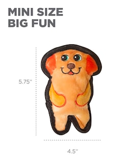 Foto 5 | Juguete Para Perros Outward Hound Durablez Tough Plush Orange Xs - Venta Internacional.