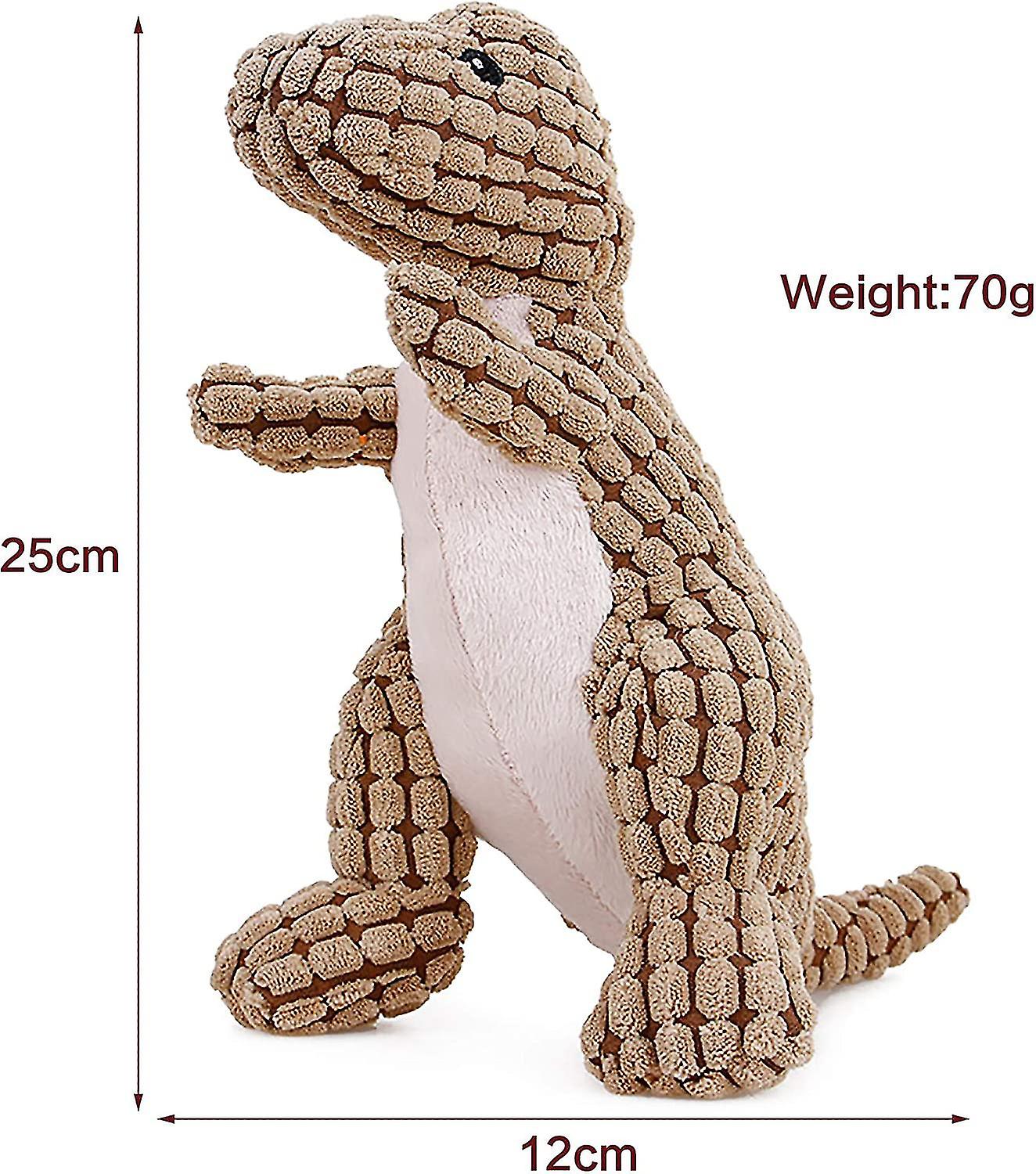 Foto 3 pulgar | Juguetes Masticables Para Perros, Paquete De 3 Dinosaurios De Peluche, Indestructibles - Venta Internacional.
