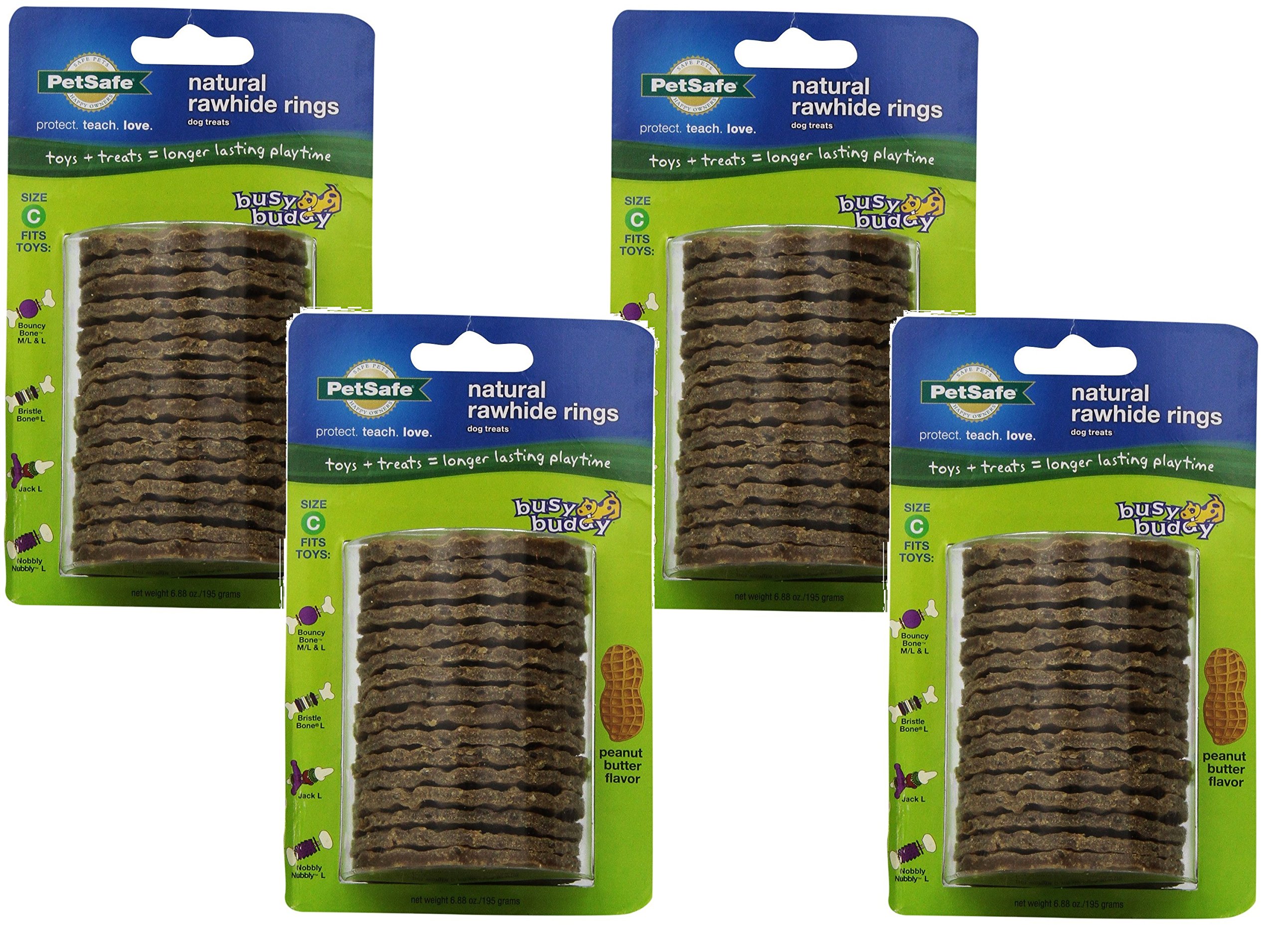 Foto 2 pulgar | Dog Treats Petsafe Busy Buddy, Anillo De Recarga Con Mantequilla De Cacahuete - Venta Internacional.