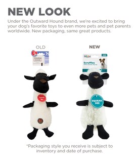 Foto 7 | Juguete Para Perros Outward Hound Scruffles Lamb Plush Squeaky Squeaky Small - Venta Internacional.