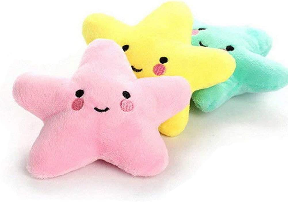 Peluche Pet Bite Squeaky Toys Huoguo Smile Star Para Perros Y Gatos - Venta Internacional.