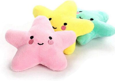 Foto 1 | Peluche Pet Bite Squeaky Toys Huoguo Smile Star Para Perros Y Gatos - Venta Internacional.