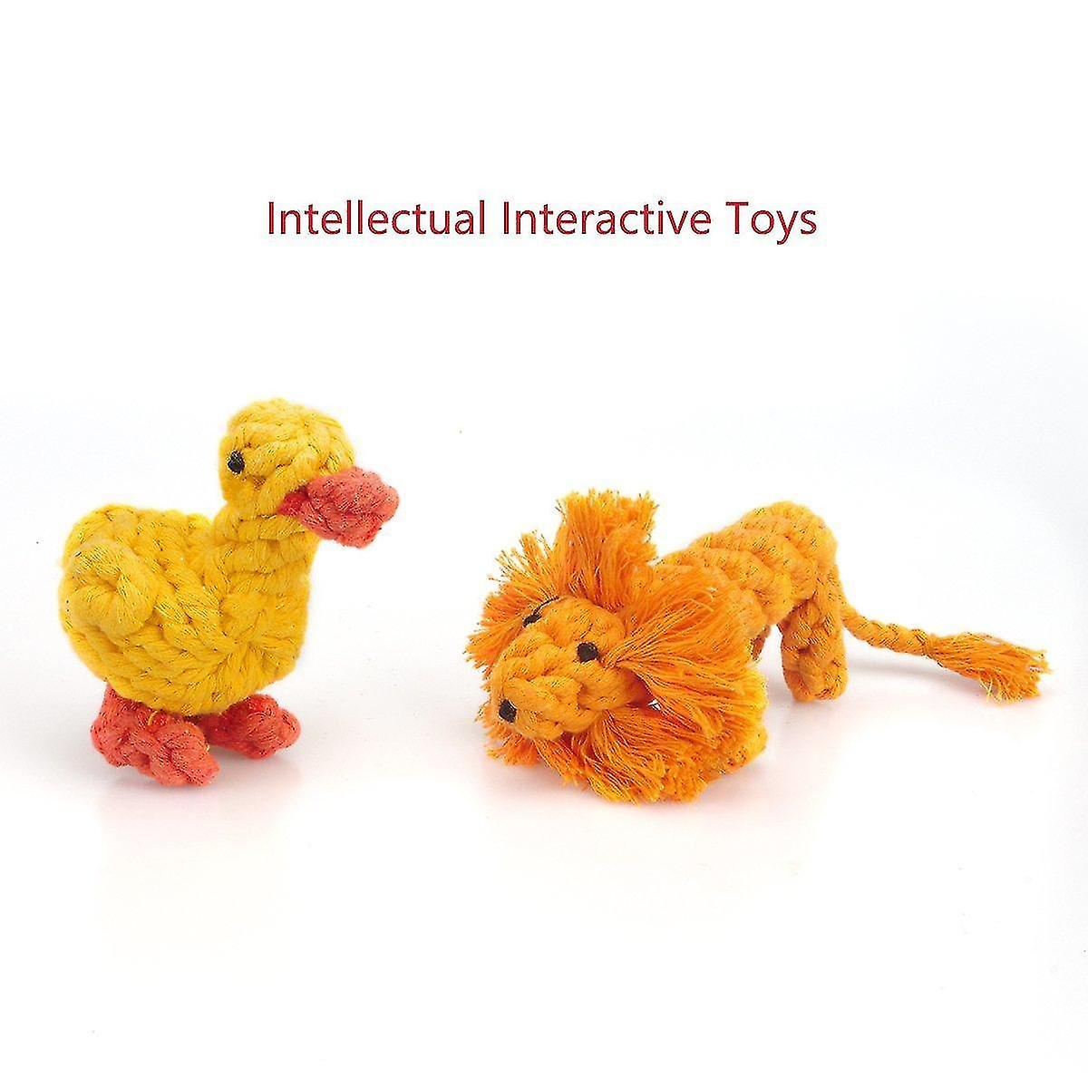 Foto 6 pulgar | Dog Toys Huoguo Set De Regalo, Paquete De 12 Unidades, Cuerda Para Masticar Perros Chirriantes - Venta Internacional.
