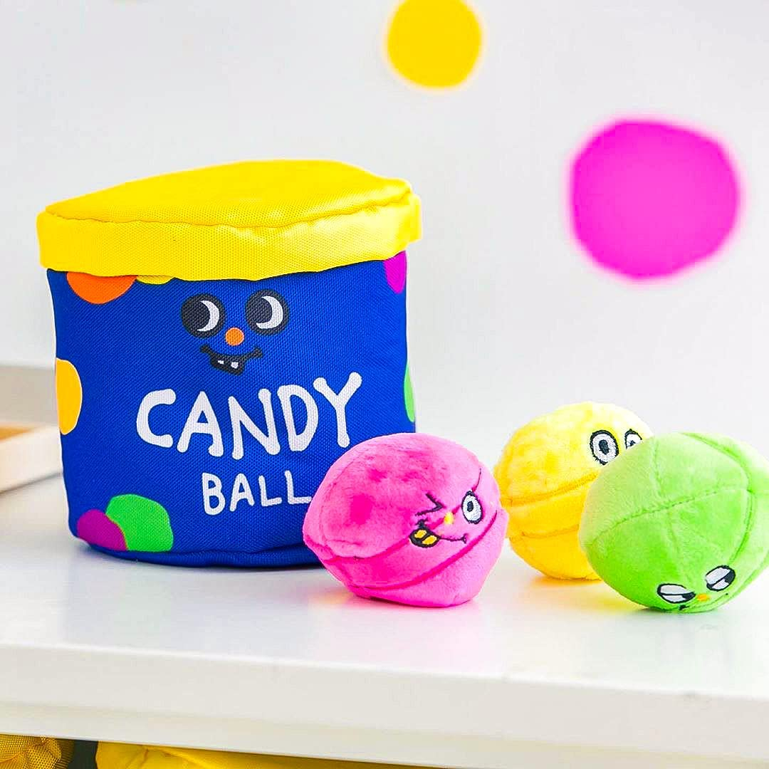 Juguete Para Perros Huoguo Candy Crinkle Squeaky Para Perros Pequeños Y Medianos - Venta Internacional.