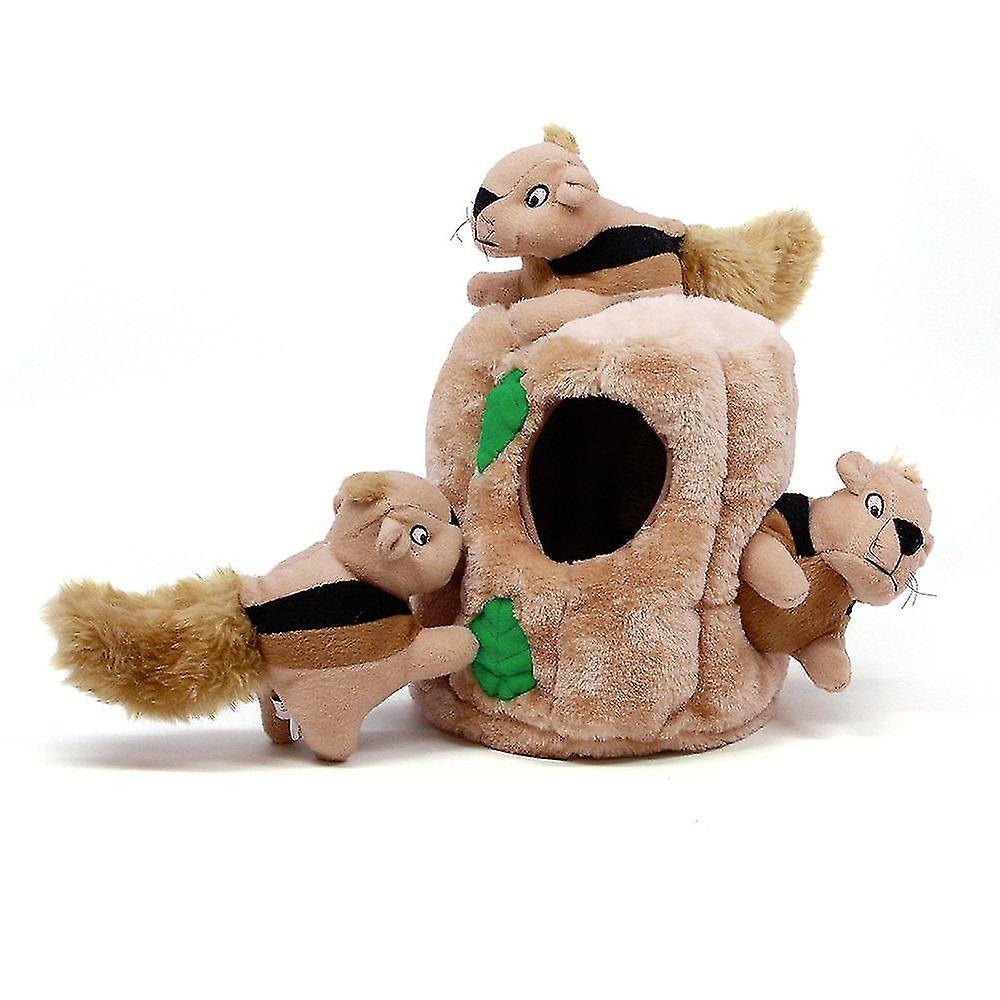 Foto 2 pulgar | Juguete De Peluche Outward Hound Kyjen 31001 Hide A Squirrel - Venta Internacional.