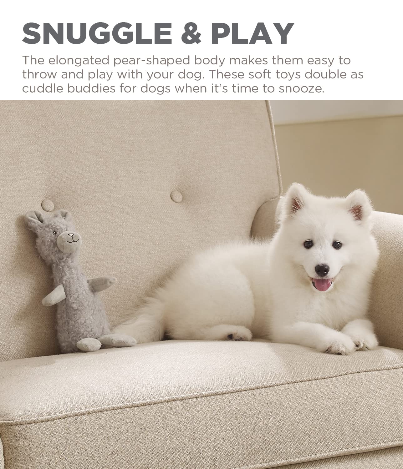 Foto 6 pulgar | Juguete De Peluche Para Perros Outward Hound Scruffles Bunny Scruffles Small - Venta Internacional.