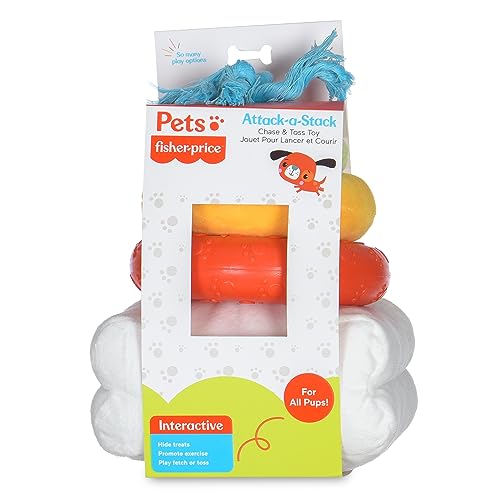 Foto 2 pulgar | Juguete Fisher-price Para Mascotas Attack-a-stack Chase & Toss - Venta Internacional.