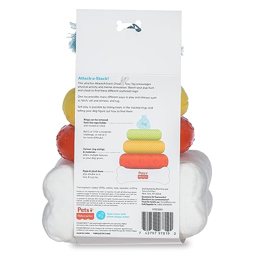 Foto 4 pulgar | Juguete Fisher-price Para Mascotas Attack-a-stack Chase & Toss - Venta Internacional.