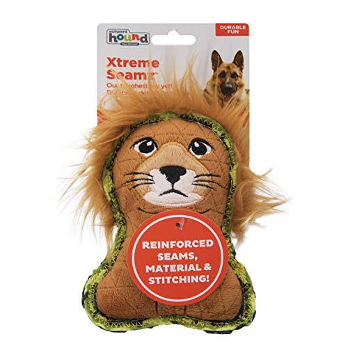 Foto 3 pulgar | Juguete Para Perros Outward Hound Xtreme Seamz Lion Squeaky Reforzado - Venta Internacional.