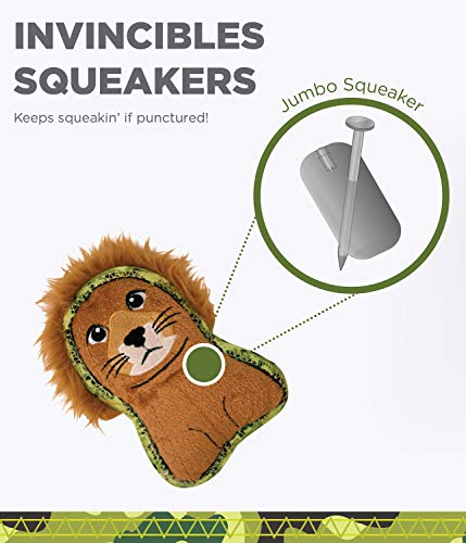 Foto 6 | Juguete Para Perros Outward Hound Xtreme Seamz Lion Squeaky Reforzado - Venta Internacional.