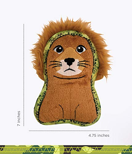 Foto 8 pulgar | Juguete Para Perros Outward Hound Xtreme Seamz Lion Squeaky Reforzado - Venta Internacional.