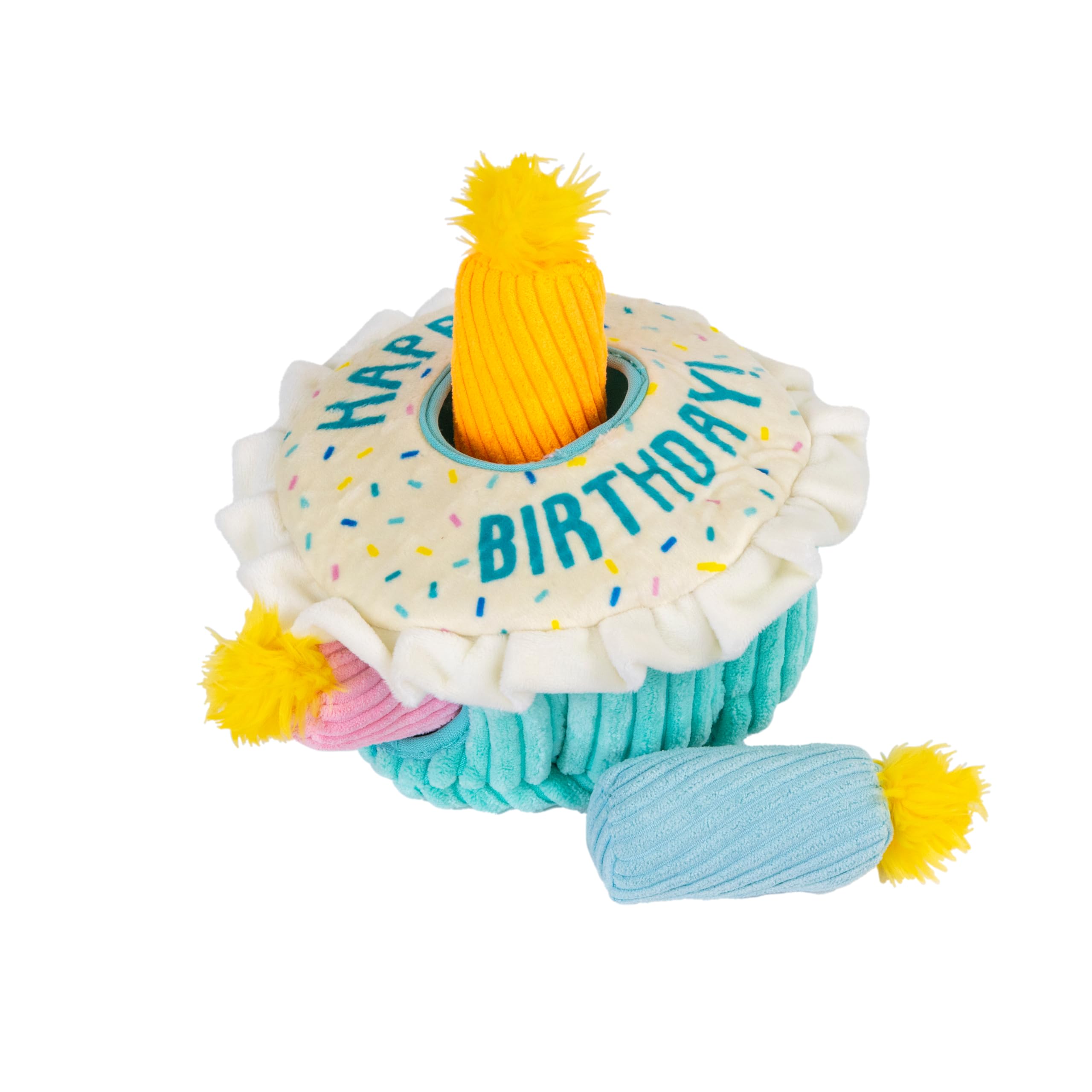 Puzle De Peluche Con Temática De Cumpleaños Para Perros Outward Hound - Venta Internacional.