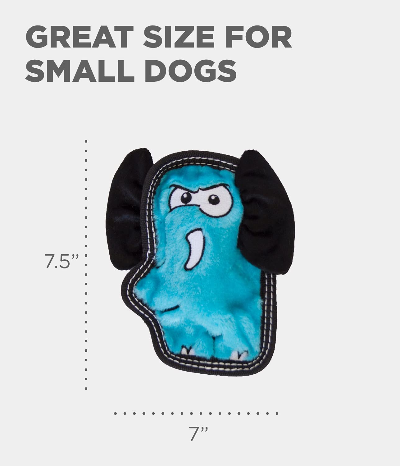Foto 3 pulgar | Juguete De Peluche Para Perros Outward Hound Tough Seamz Elephant Small - Venta Internacional.